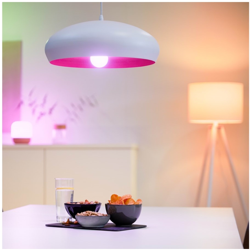 LED RGBW Димируема крушка A60 E27/8,5W/230V 2200-6500K  CRI 90 Wi-Fi + дистанционно управление - WiZ