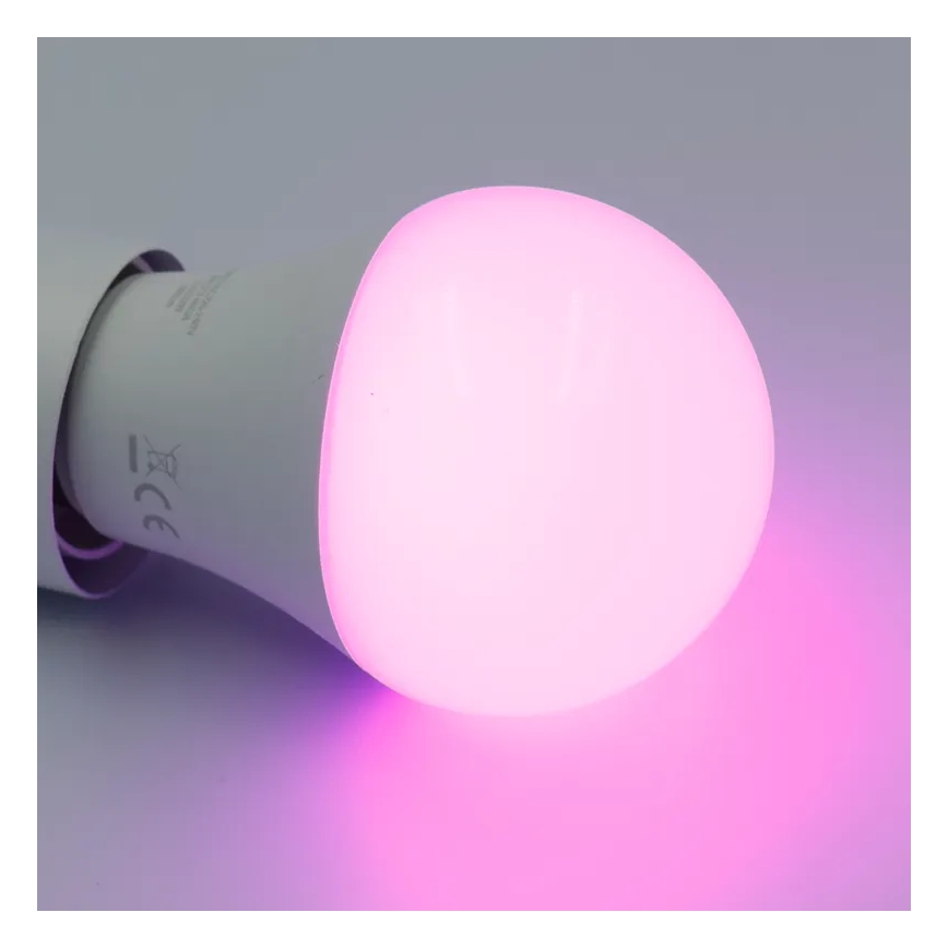 LED RGBW Димируема крушка A60 E27/9W/230V 2700-6500K Wi-Fi Tuya