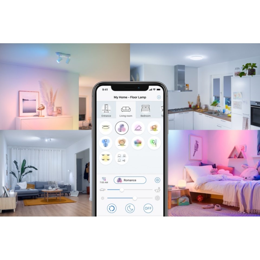 LED RGBW Димируема крушка A67 E27/13W/230V 2200-6500K CRI 90 Wi-Fi -WiZ