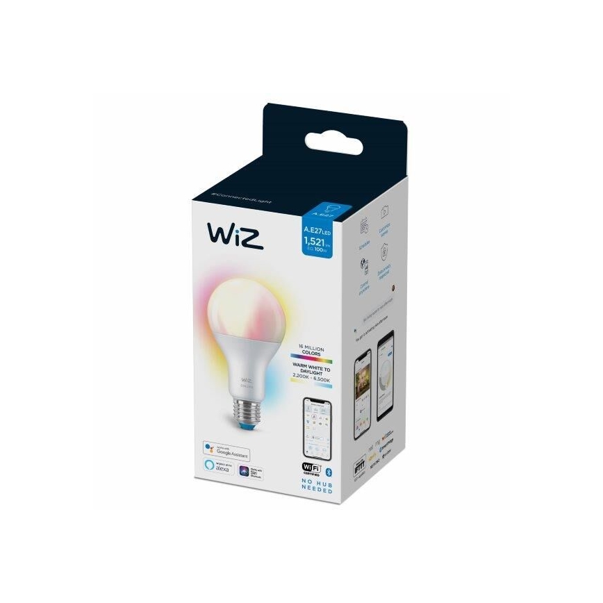 LED RGBW Димируема крушка A67 E27/13W/230V 2200-6500K CRI 90 Wi-Fi -WiZ