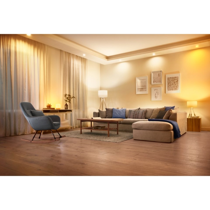 LED RGBW Димируема крушка C37 E14/4,9W/230V 2200-6500K CRI 90 Wi-Fi -WiZ