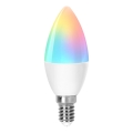 LED RGBW Димируема крушка C37 E14/4,9W/230V 2700-6500K - Aigostar