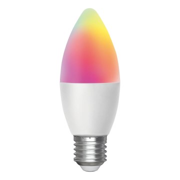 LED RGBW Димируема крушка C37 E27/6,5W/230V 2700-6500K - Aigostar