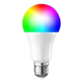 LED RGBW димируема крушка E27/9W/230V 3000-6500K Wi‑Fi Tuya