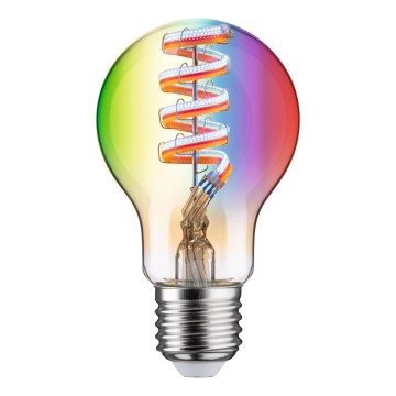 LED RGBW Димируема крушка FILAMENT E27/6,3W/230V 2200-6500K - Paulmann 29156