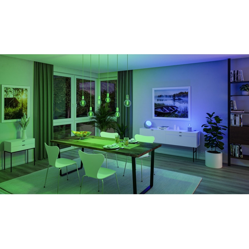 LED RGBW Димируема крушка FILAMENT E27/6,3W/230V 2200-6500K - Paulmann 29156