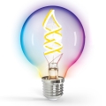 LED RGBW Димируема крушка FILAMENT MESH Интелигентен G95 E27/4,9W/230V 2700K - Aigostar