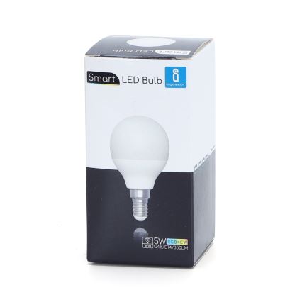 LED RGBW Димируема крушка G45 E14/5W/230V 3000-6500K Wi-Fi - Aigostar