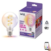 LED RGBW Димируема крушка G95 E27/6,3W/230V 2200-6500K Wi-Fi - WiZ