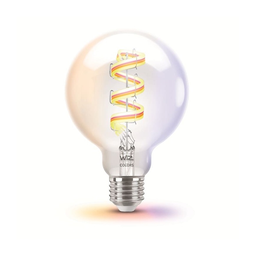 LED RGBW Димируема крушка G95 E27/6,3W/230V 2200-6500K Wi-Fi - WiZ