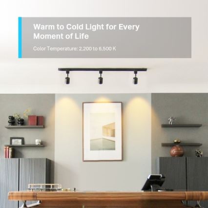 LED RGBW Димируема крушка GU10/3,7W/230V 2200-6500K Wi-Fi - TP-Link