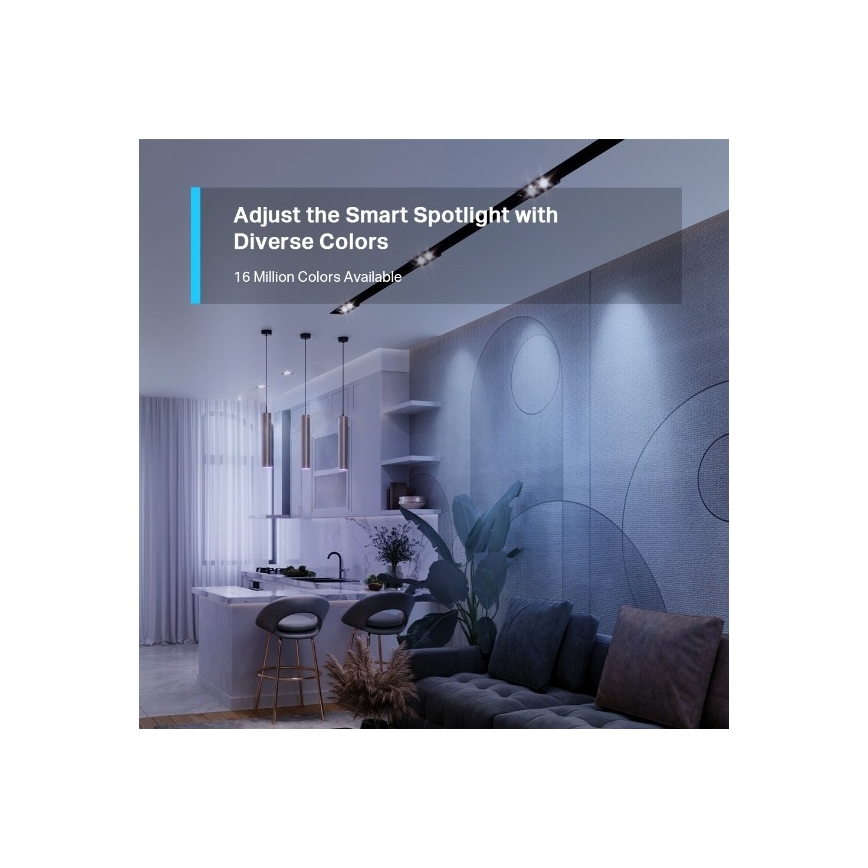 LED RGBW Димируема крушка GU10/3,7W/230V 2200-6500K Wi-Fi - TP-Link