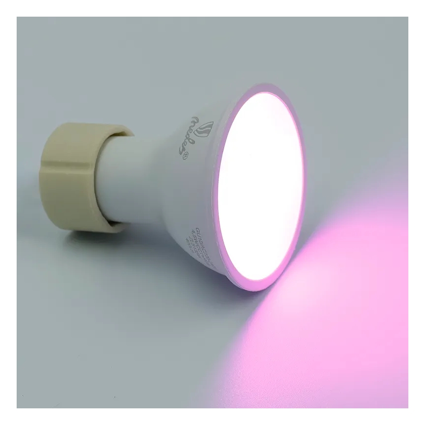 LED RGBW Димируема крушка GU10/4,5W/230V 2700-6500K Wi-Fi Tuya