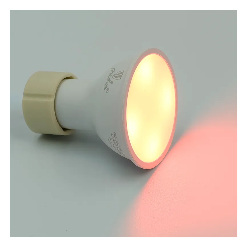 LED RGBW Димируема крушка GU10/4,5W/230V 2700-6500K Wi-Fi Tuya