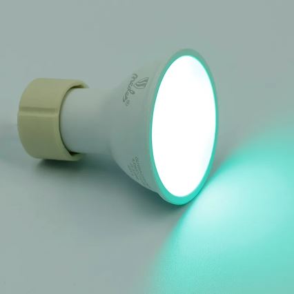 LED RGBW Димируема крушка GU10/4,5W/230V 2700-6500K Wi-Fi Tuya