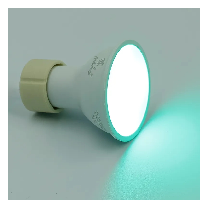 LED RGBW Димируема крушка GU10/4,5W/230V 2700-6500K Wi-Fi Tuya