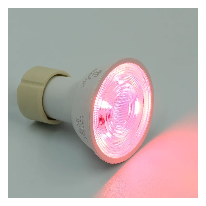 LED RGBW Димируема крушка GU10/4,5W/230V 2700-6500K Wi-Fi Tuya
