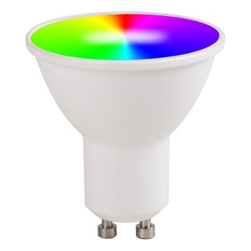 LED RGBW димируема крушка GU10/5,5W/230V 3000-6500K Wi-Fi Tuya
