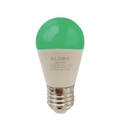 LED RGBW Димируема крушка E27/6W/230V 3000K + дистанционно управление - Globo