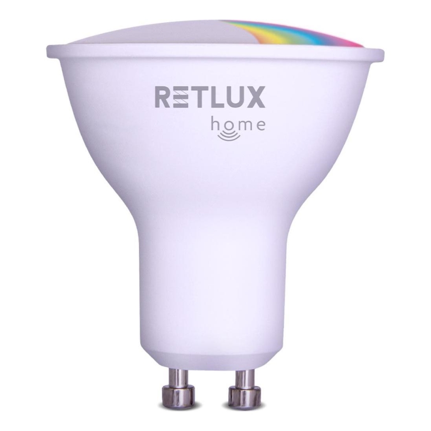 LED RGBW Димируема крушка MR16 GU10/4,5W/230V 2700-6500K Wi-Fi Tuya