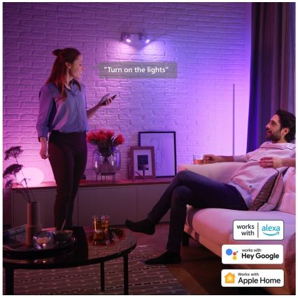 LED RGBW Димируема крушка Philips Hue White And Color Ambiance GU5,3/MR16/6,3W/12V 2000-6500K