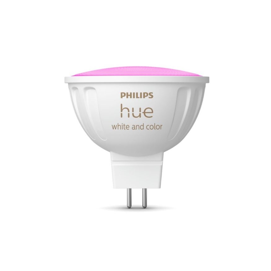 LED RGBW димируема крушка Philips Hue White And Color Ambiance GU5,3/MR16/6,3W/12V 2000-6500K