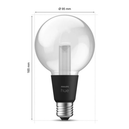 LED RGBW Димируема крушка Philips Hue White And Color Ambiance E27/6,8W/230V 2000-6500K
