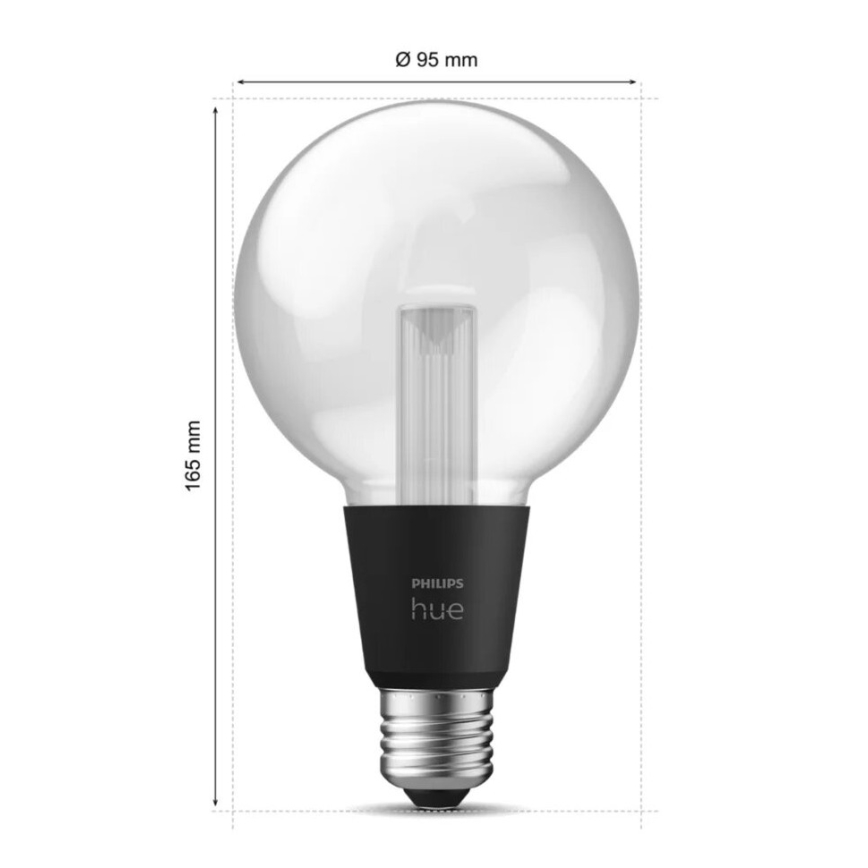 LED RGBW Димируема крушка Philips Hue White And Color Ambiance E27/6,8W/230V 2000-6500K