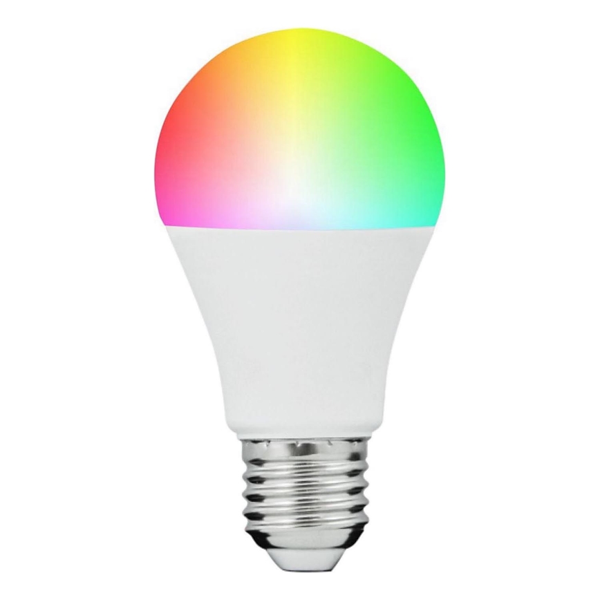 LED RGBW Димируема крушка SMART A60 E27/8,5W/230V 4000K + дистанционно управление