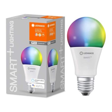 LED RGBW Димируема крушка SMART+ E27/14W/230V 2700K-6500K Wi-Fi - Ledvance