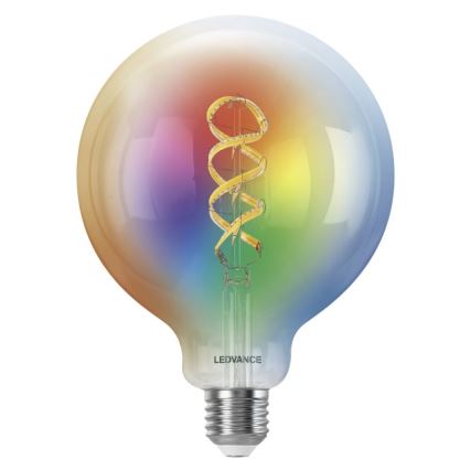 LED RGBW Димируема крушка SMART+ FILAMENT E27/4,8W/230V 2700-6500K Wi-Fi - Ledvance