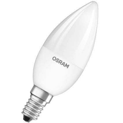 LED RGBW Димируема крушка STAR E14/4,5W/230V 2700K + дистанционно – Osram