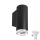 LED RGBW димируемо стенно осветително тяло за баня TURYN 1xGU10/4,8W/230V 3000K IP44 черно + дистанционно управление