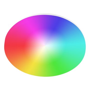 LED RGBW димируемо таванно осветително тяло за баня LED/24W/230V 3000-6500K Ø 33 см IP54 бяло Wi-Fi Tuya