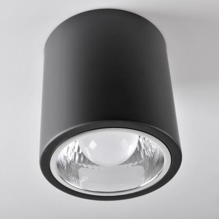 LED RGBW Димируемо точково осветително тяло JUPITER 1xE27/6,5W/230V 2700-6500K Wi-Fi Ø 13 cm черно