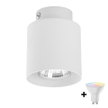 LED RGBW димируемо точково осветително тяло VICO 1xGU10/6,5W/230V 2700-6500K