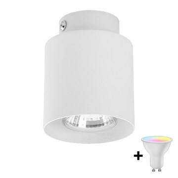 LED RGBW димируемо точково осветително тяло VICO 1xGU10/6,5W/230V 2700-6500K
