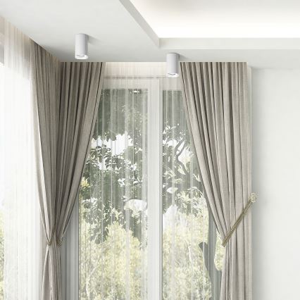 LED RGBW димируемо точково осветително тяло за баня TURYN 1xGU10/6W/230V 3000K Wi-Fi IP44 бяло