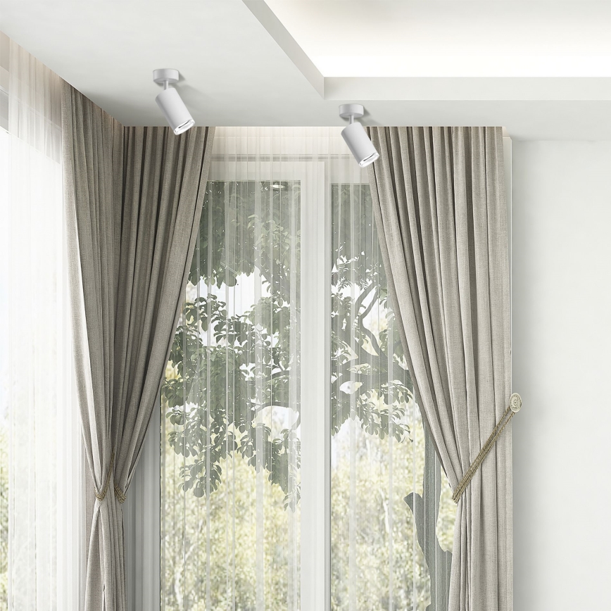 Димируемо LED RGBW точково осветително тяло за баня TURYN 1xGU10/6W/230V 3000K Wi-Fi IP44 бяло