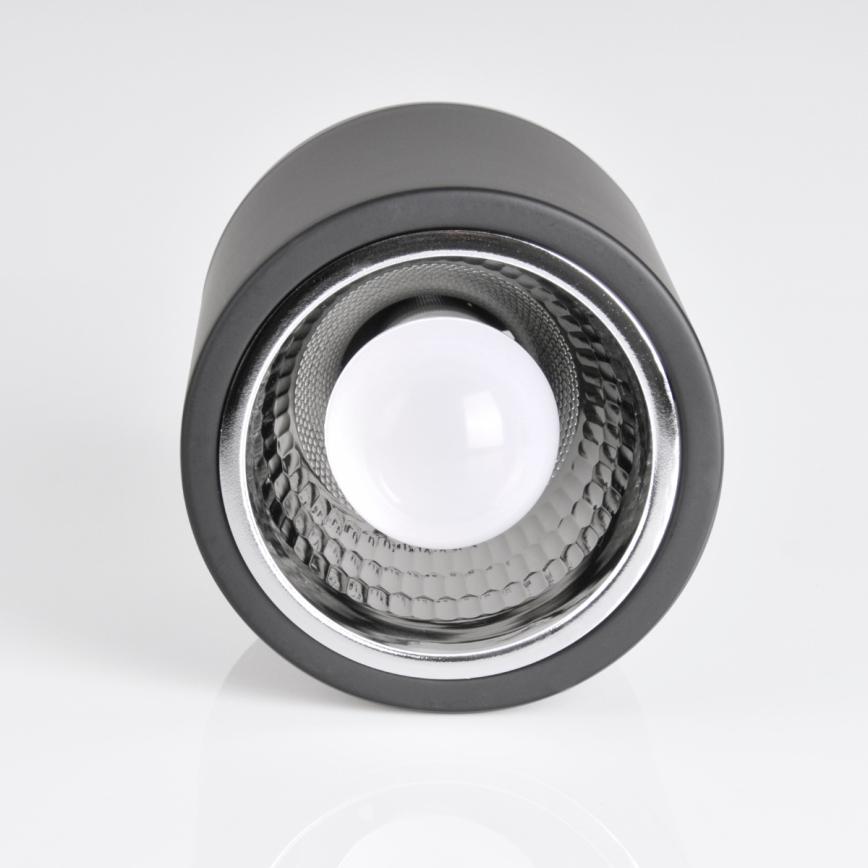 LED RGBW Димируемо точково осветление JUPITER 1xE27/6.5W/230V 2700-6500K Wi-Fi диаметър 13 см черно