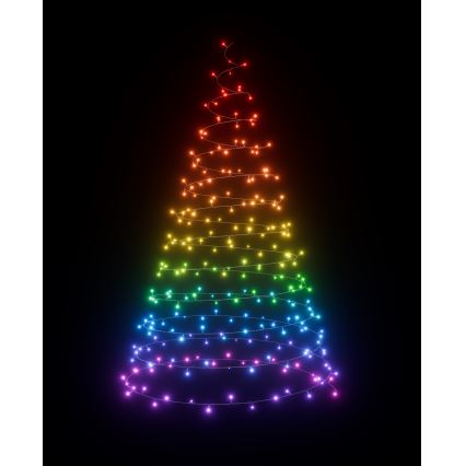 Nanoleaf - LED RGBW Екстериорен коледни лампички ESSENTIALS 250xLED 2x10 м 2700-6500K Wi-Fi IP44