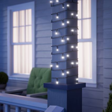 Nanoleaf - LED RGBW Екстериорен коледни лампички ESSENTIALS 250xLED 2x10 м 2700-6500K Wi-Fi IP44