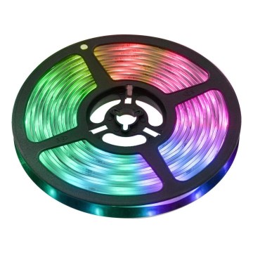 LED RGBW Интелигентен димируема лента 5m LED/230V 2700-6500K Wi-Fi Tuya + дистанционно управление