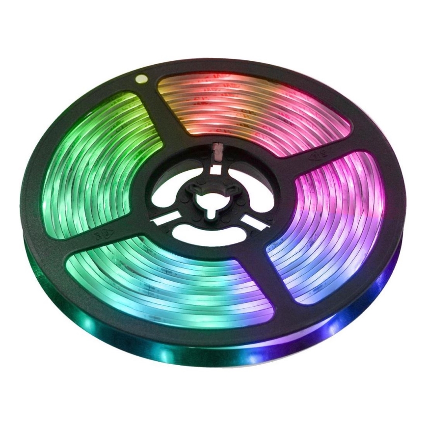 LED RGBW Интелигентен димируема лента 5m LED/230V 2700-6500K Wi-Fi Tuya + дистанционно управление