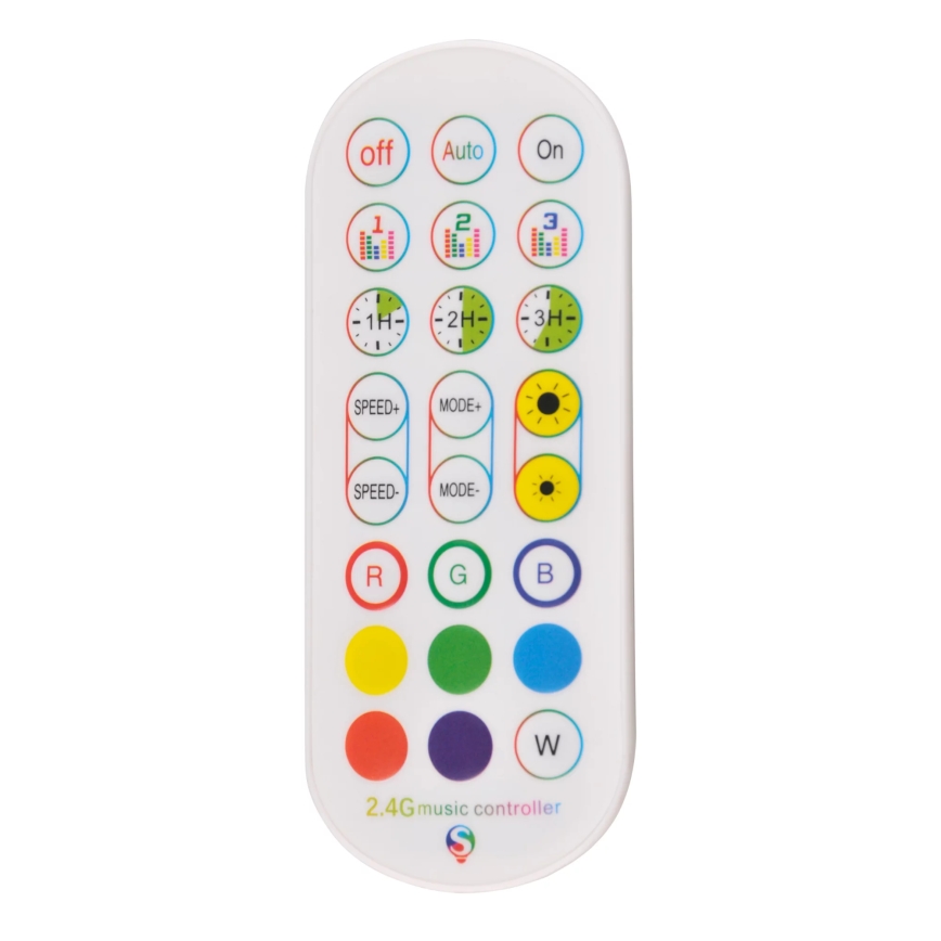 LED RGBW Димируем лампион MAGICAL LED/7W/230V + дистанционно управление