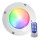 LED RGBW осветително тяло за басейн LED/45W/12V IP68 + дистанционно управление