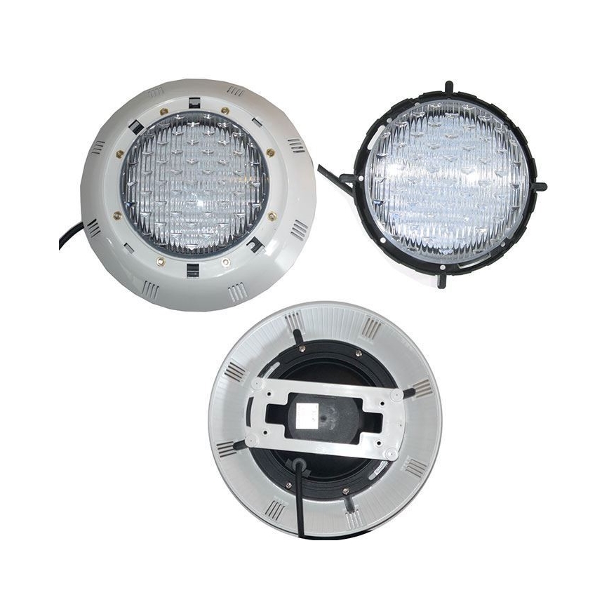 LED RGBW осветително тяло за басейн LED/45W/12V IP68 + дистанционно управление