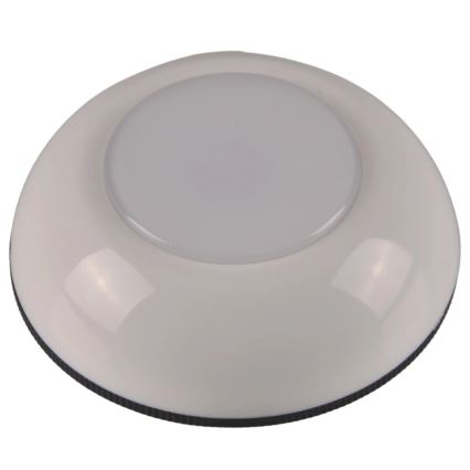 LED RGBW Димируемо осветление на мебели LED/0,5W/4,5V 3xAAA бял + дистанционно управление