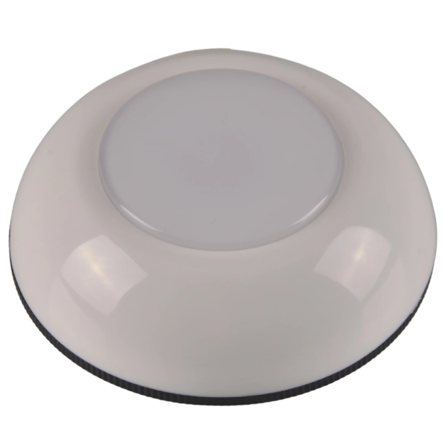 LED RGBW Димируемо осветление на мебели LED/0,5W/4,5V 3xAAA бял + дистанционно управление