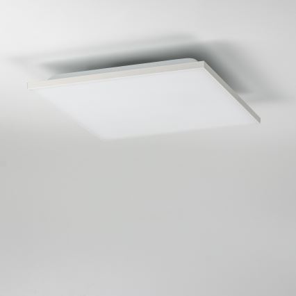 LED RGBW Димируем панел за повърхностен монтаж LED/22W/230V 2700-6500K 29,5x59,5 cm бял + дистанционно управление